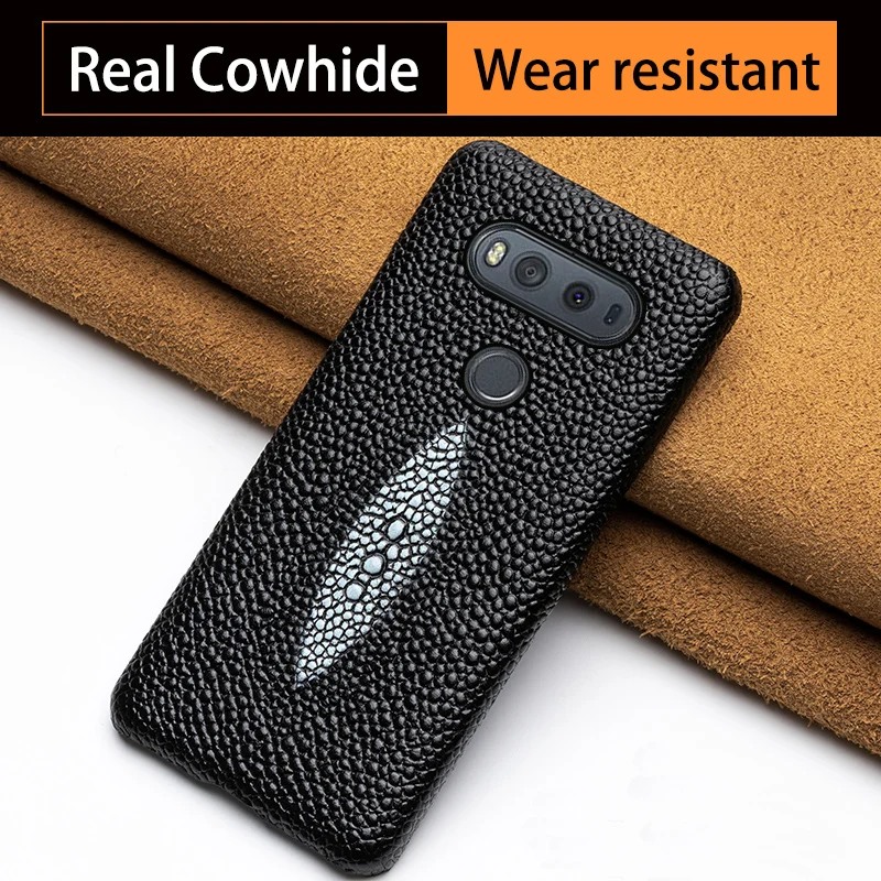 

Leather Pearl fish SKin Phone Case For LG G6 G7 G8s ThinQ G3 G4 G5 V10 V20 V30s V40 V50 Thinq Q6 Q7 Q8 K50 K4 K8 2017 K10 2018