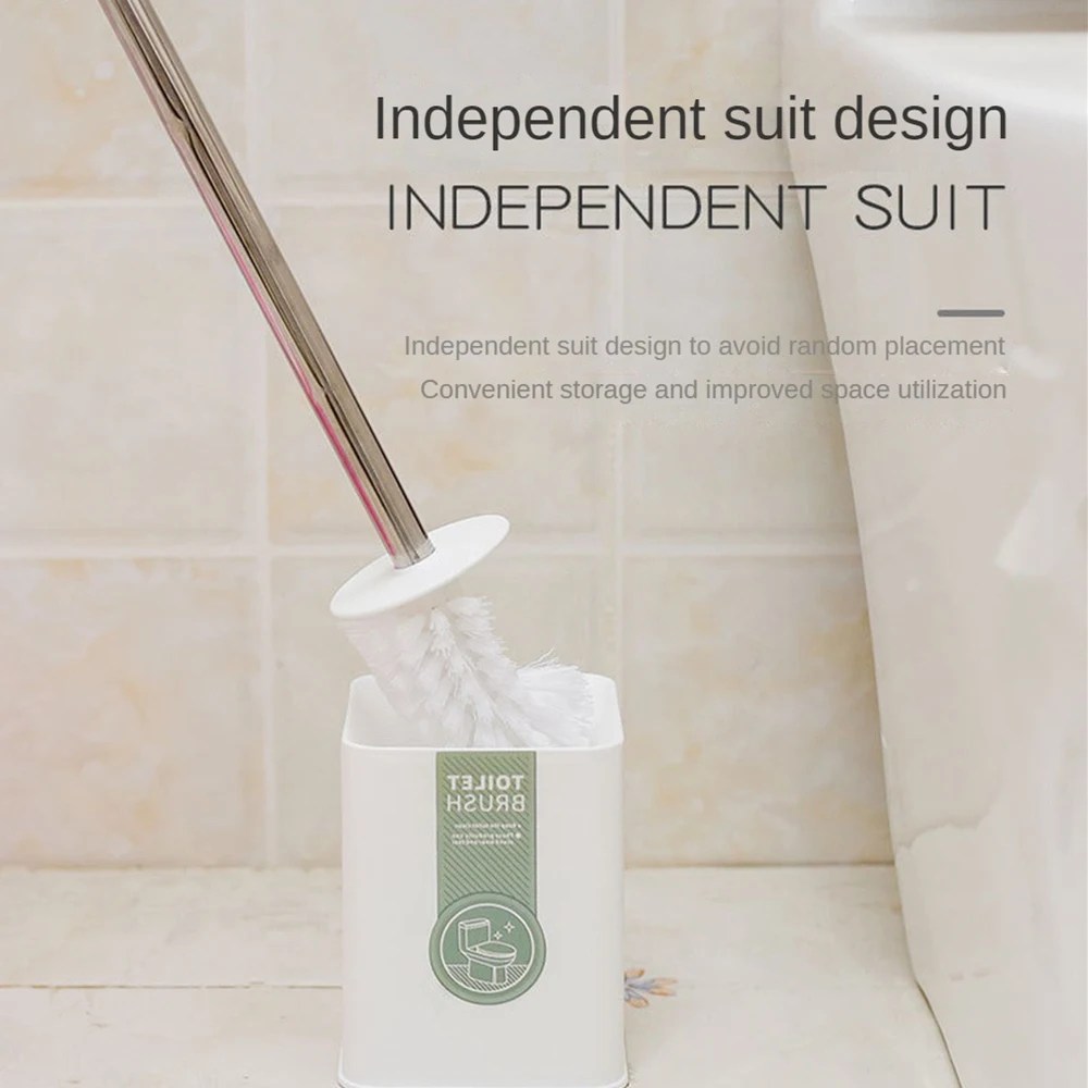 Щетка для унитаза с основанием. Удобное хранилище Блистерная упаковка. Белые