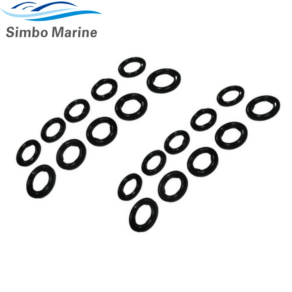 09168-10022 Подходит для подвесного двигателя Suzuki 2-225 л.с. Прокладка сливной пробки