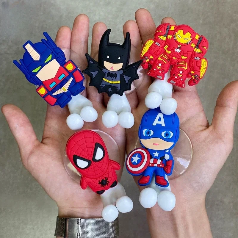 Аниме рисунок мультфильм Человек-паук Халк детский держатель для зубных щеток