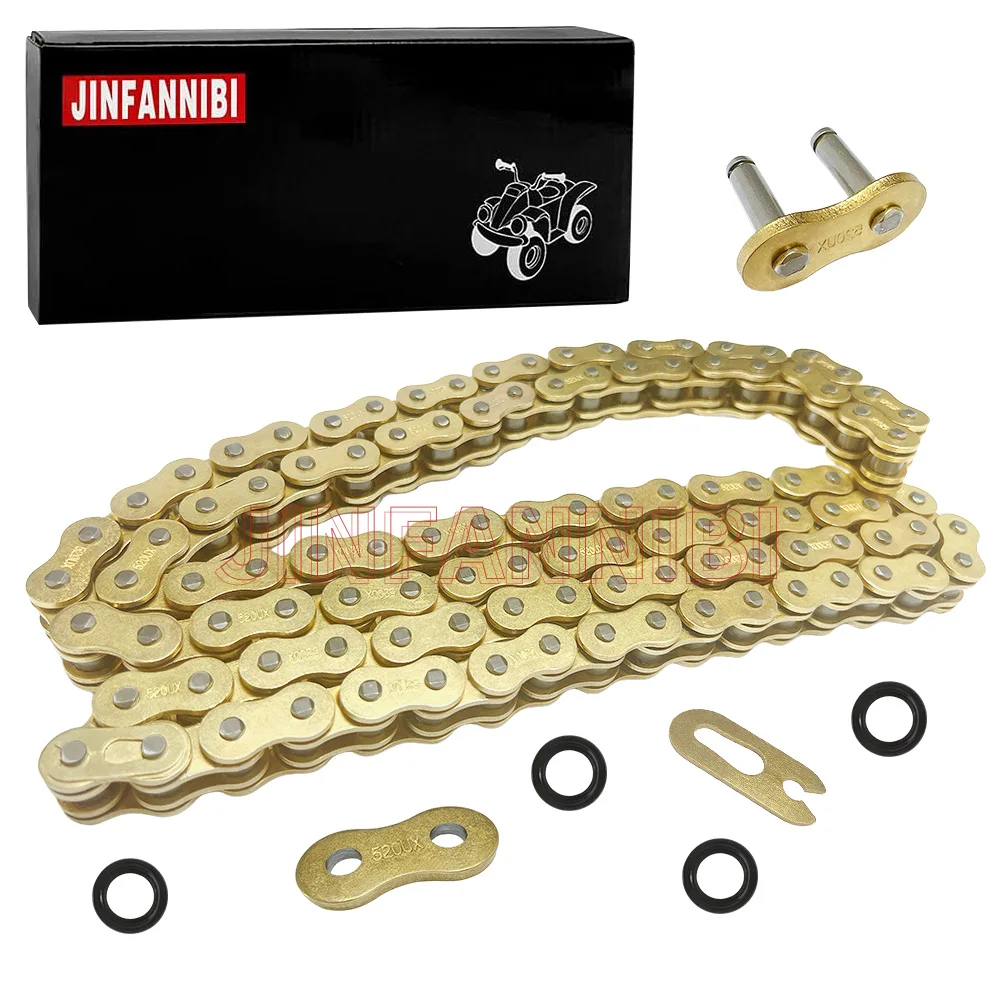 Цепь X-Ring 520, 120 звеньев с Master Link для Honda CB300R CB500F CBR250R CR125R