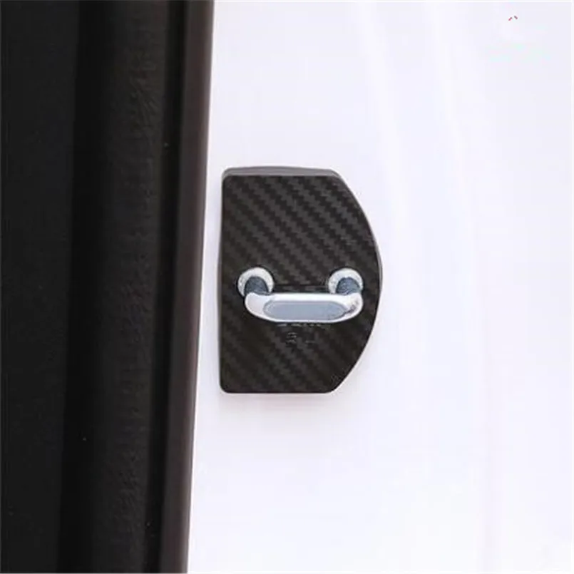 

Car-Styling 4pcs/Set Car styling Door lock buckle waterproof rust Protector Cover case For Chery Tiggo 5 ARRIZO 7