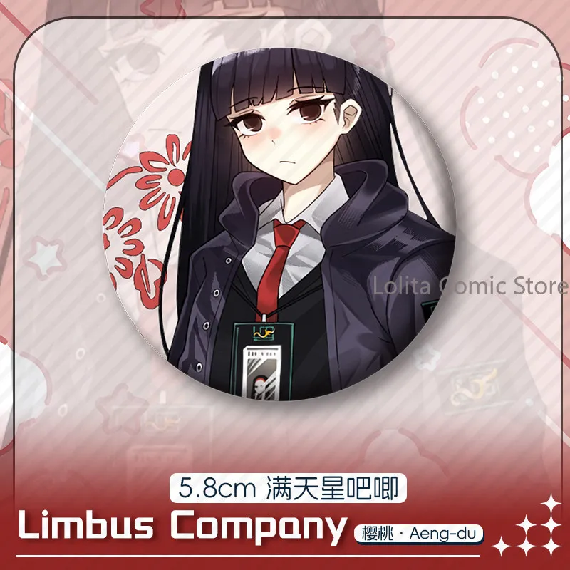 Аниме Limbus Company: акриловая фигурка Черри, металлический значок, шикиши, блок-кнопка, брошь, настольная табличка, подарок для фанатов. (art.: 3920dcdf525ef) - 3920dcdf525ef