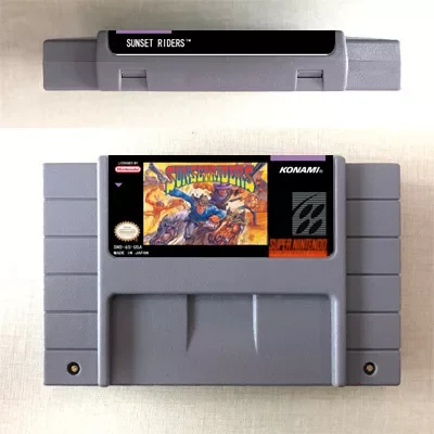 

Sunset Riders - Action Game Card US Version English Language