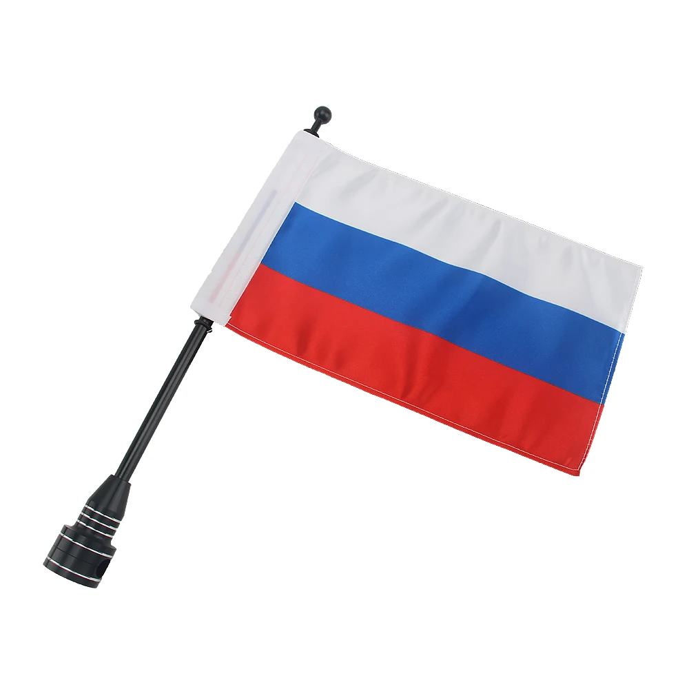 

Мотоциклетный багажник с флагштоком, 6 x 9 дюймов, задняя боковая полка для Harley Sportster XL883 1200 Touring FLHT Road King Glide