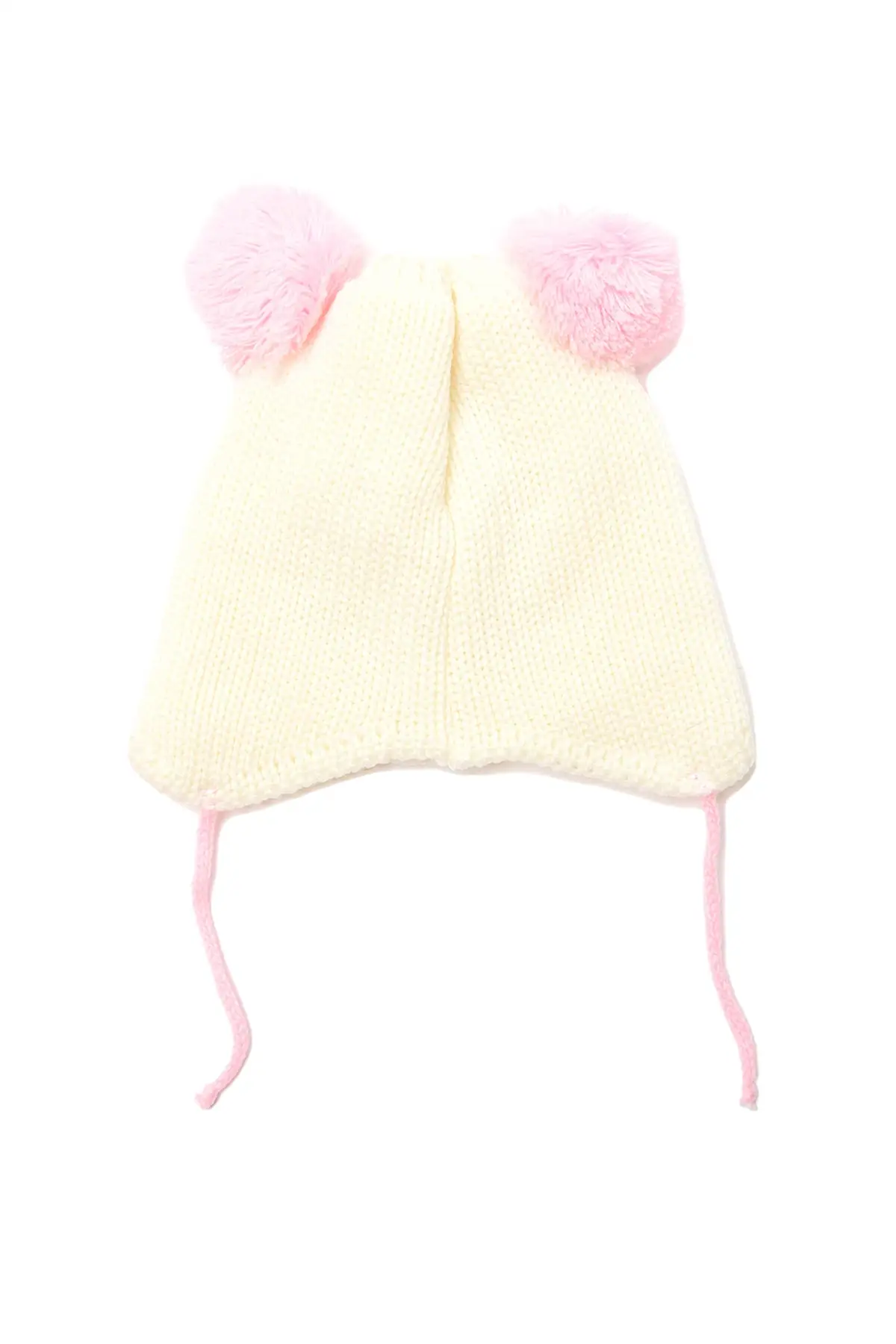 Женский вязаный берет с вышивкой Trendyol розового цвета tkdow22br0001 |