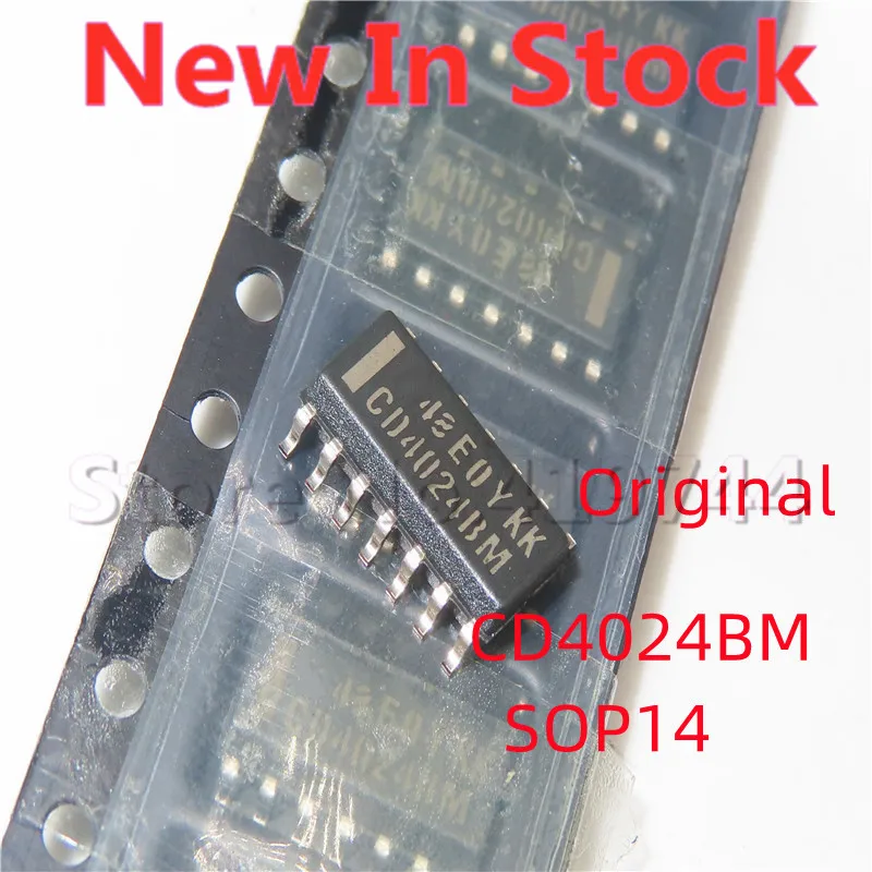 

10PCS/LOT CD4024BM CD4024BM96 CD4024 SMD SOP-14 timer In Stock NEW original IC