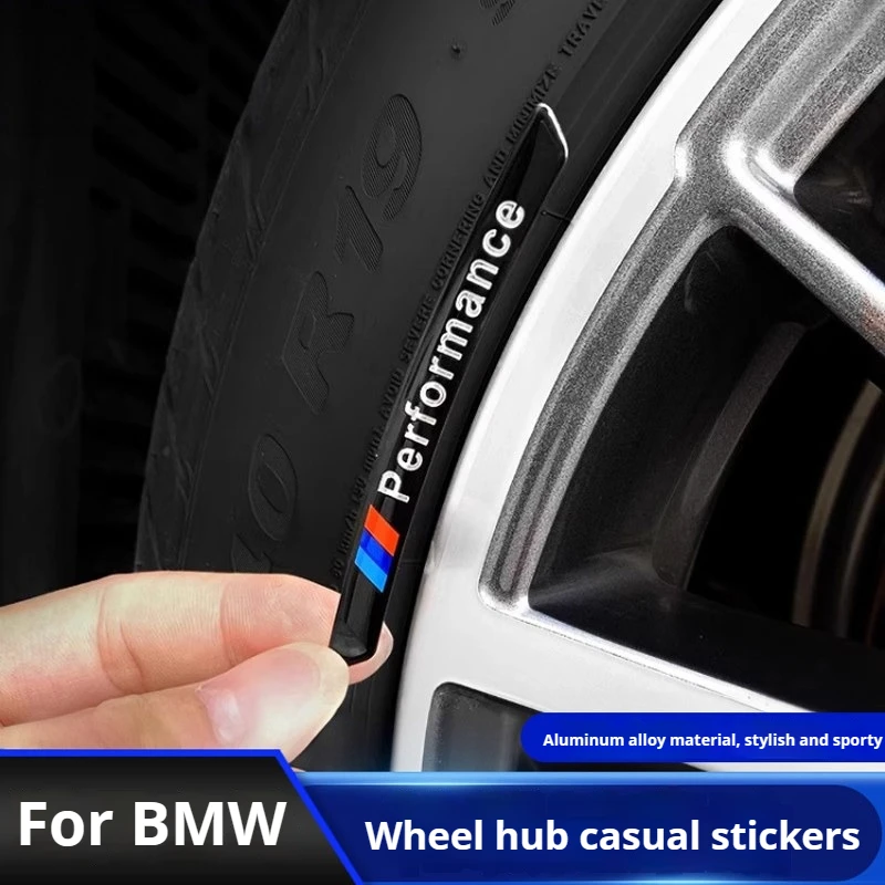 Фото Новые виниловые наклейки на тормозные суппорты (4 шт.) для BMW M Power X1 X3 X4 X5 X6 E30 E38 E39 E46 E60 E61 E90 E70 E83 X5 F45 G60 (2026 год) №4
