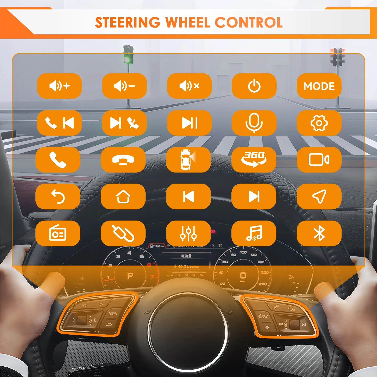 Фото Автомобильный радиоприемник Hizpo 2 Din Android 14, мультимидия для MITSUBISHI Mirage Spacestar Dodge Attitude 2012-2018, GPS-навигация, Carplay DSP №5