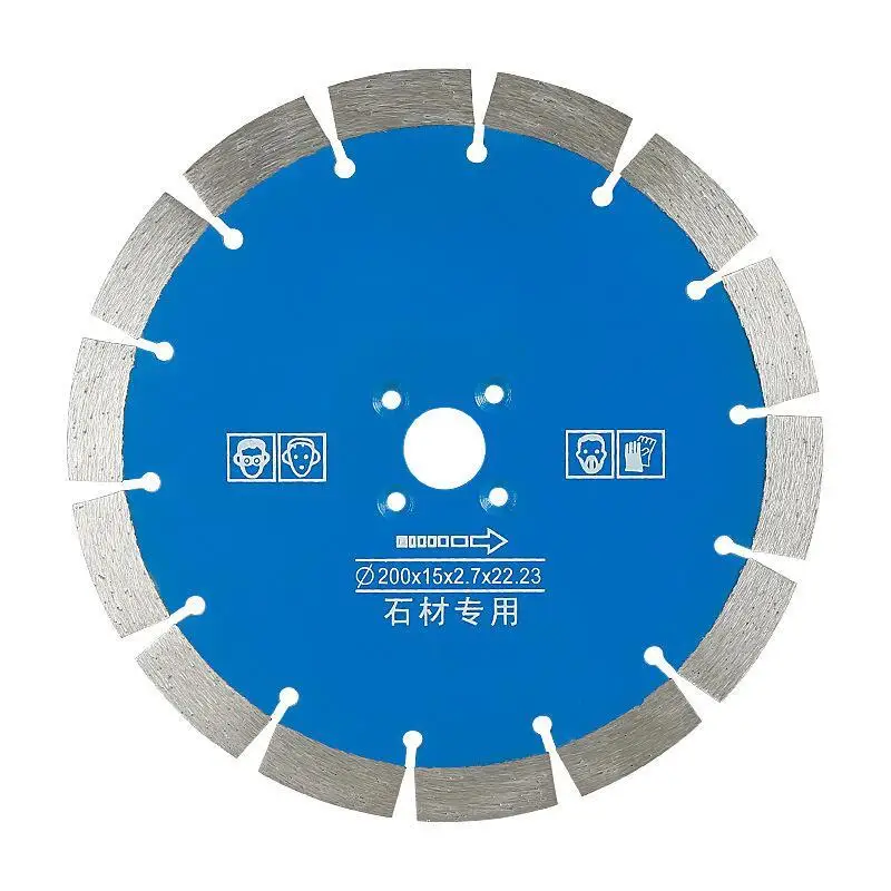

200mm Segment Diamond Cutting Disc Granite Marble Saw Blade Porcelain Tile Ceramic Blades Metal Cutting Disc for Angle Grinder