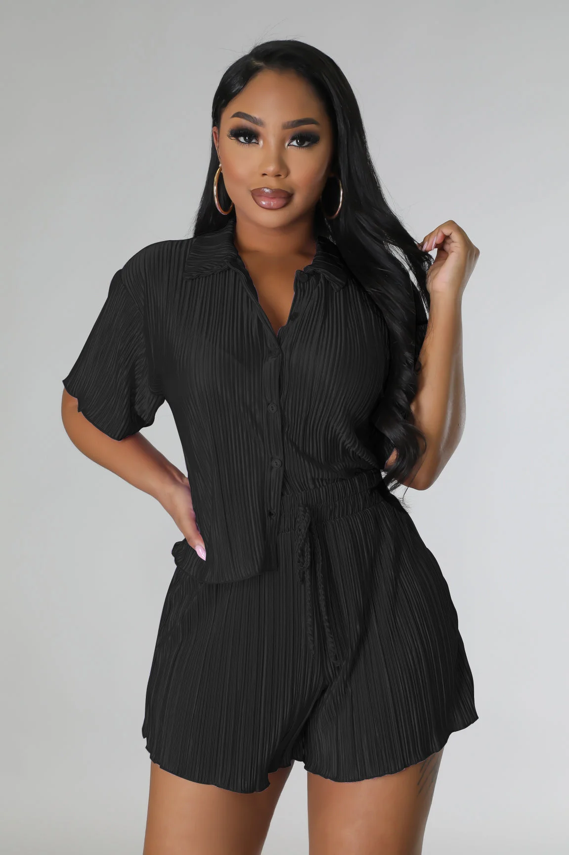 Women'S Pajamas Long-Sleeved Shorts Cotton Linen Pyjamas Suit Loose Comfortable Fashion Sleepwear Autumn European American New