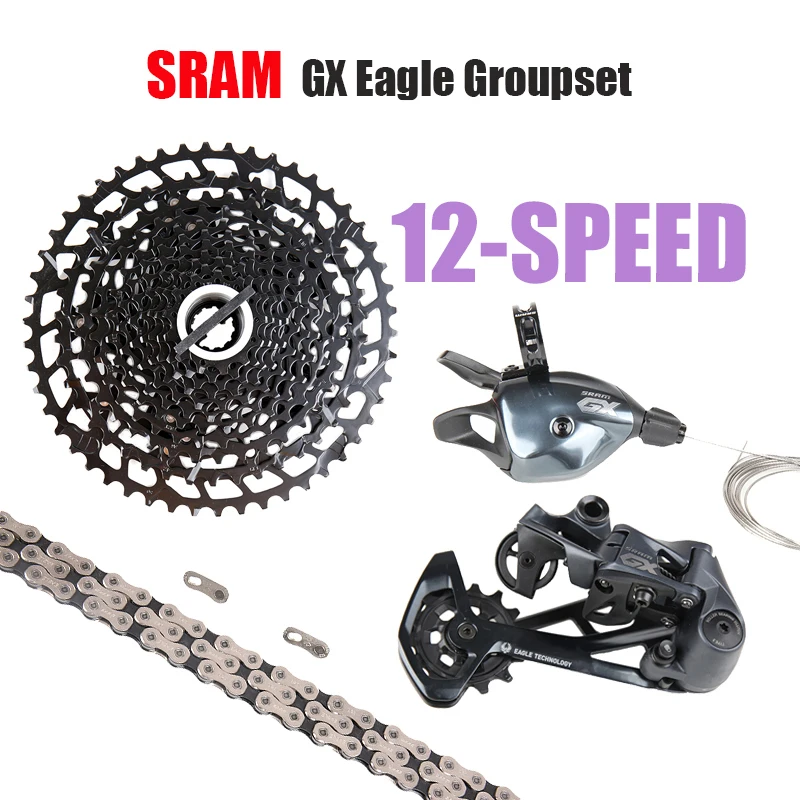 

SRAM GX EAGLE 1x12 12 Speed 11-50T Small Groupset 4 Kits Trigger Shifter Lever Rear Derailleur HG Drive Body k7 Cassette Chain