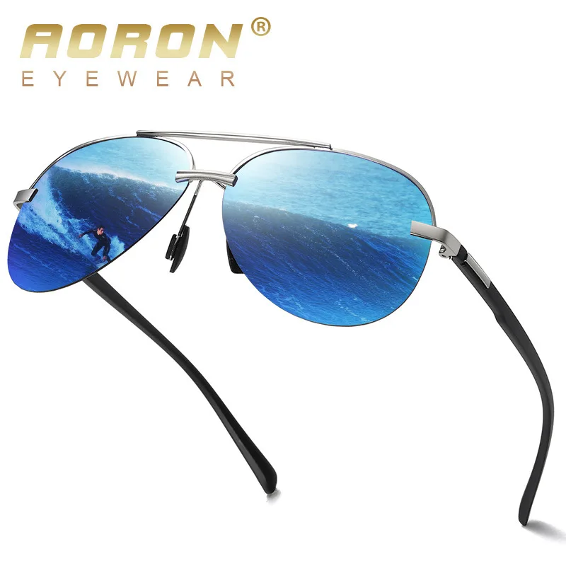 

AORON Fashion Design Polarized Sunglasses Outdoor Anti Glare UV400 Driving Fishing Sports Glasses for Men Gifts Eyeglasses