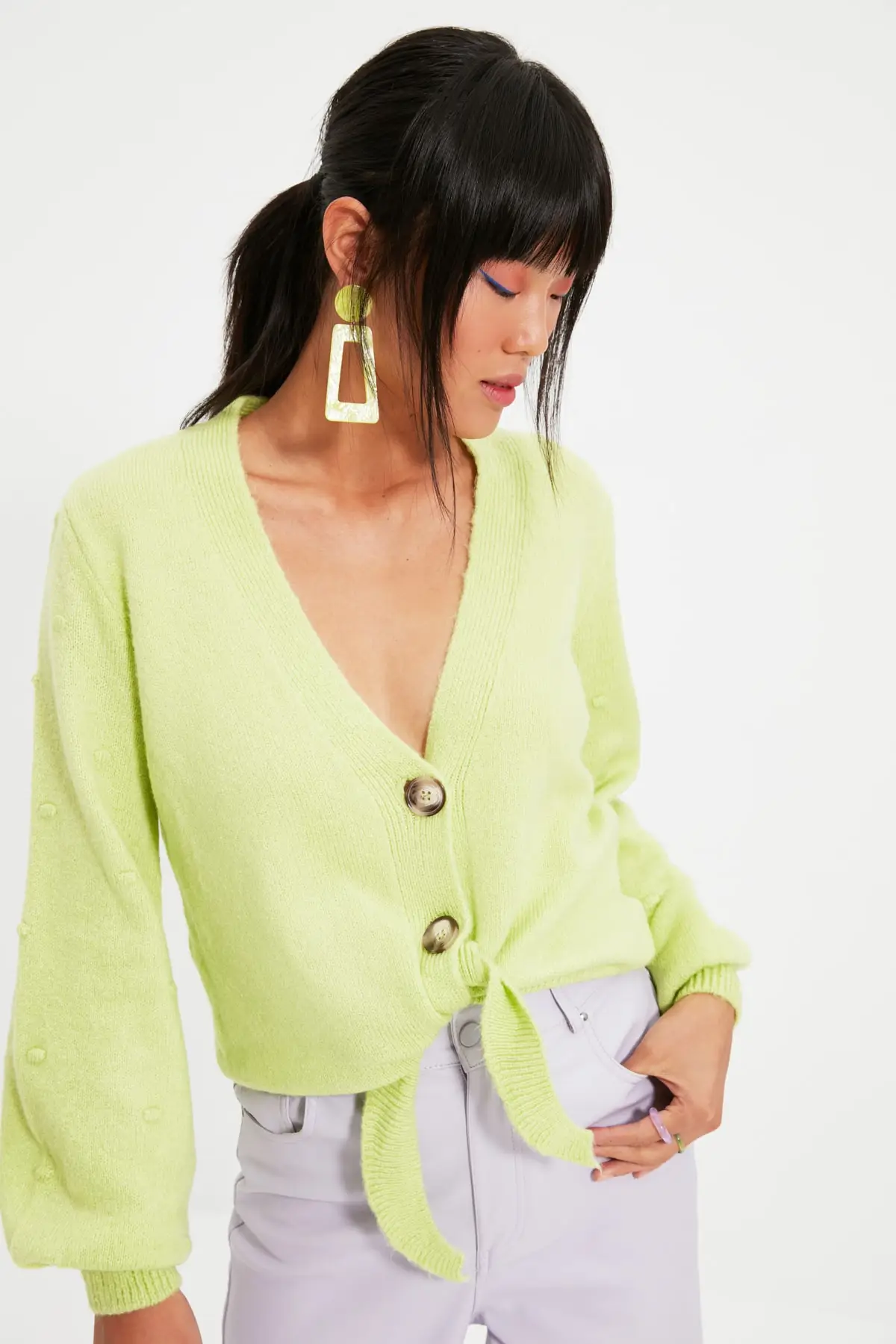 

Trendyol Button Knitwear Cardigan TWOAW22HI0378