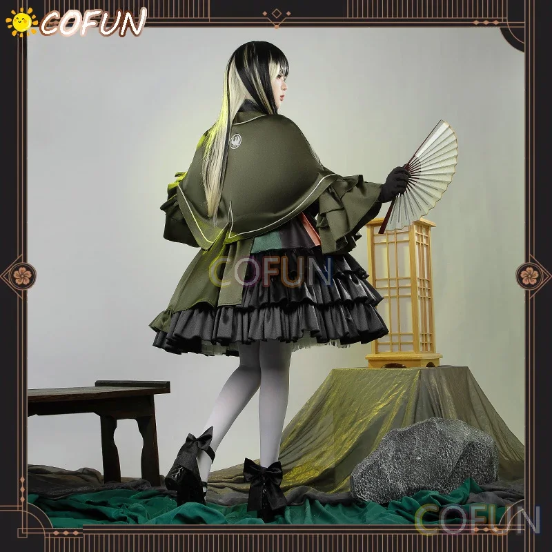 COFUN [индивидуальный] Vtuber Hololive Jvaauutei Raden Косплей Костюм Игровой Великолепное Платье