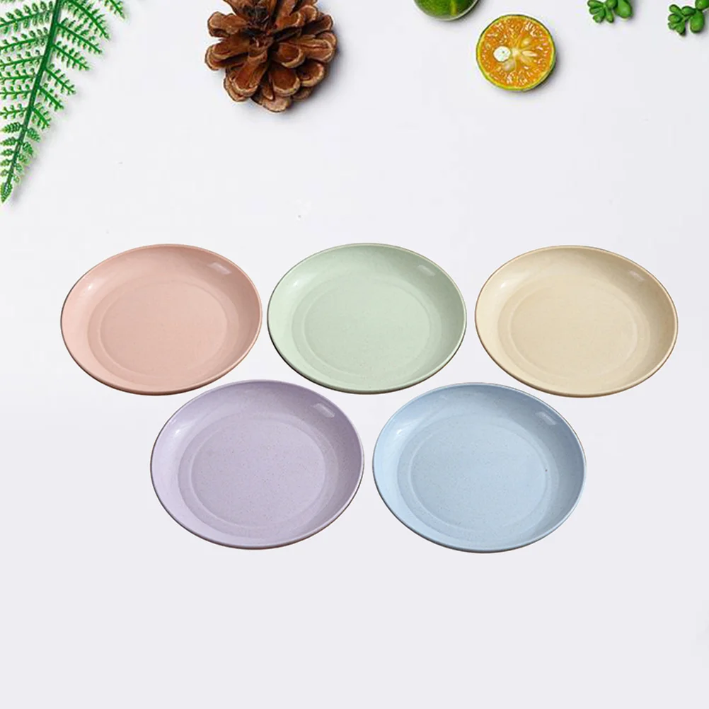 

Tableware Set Pasta Bowls Dinner Set Degradable Dishes Pizza Serving Snack Plate