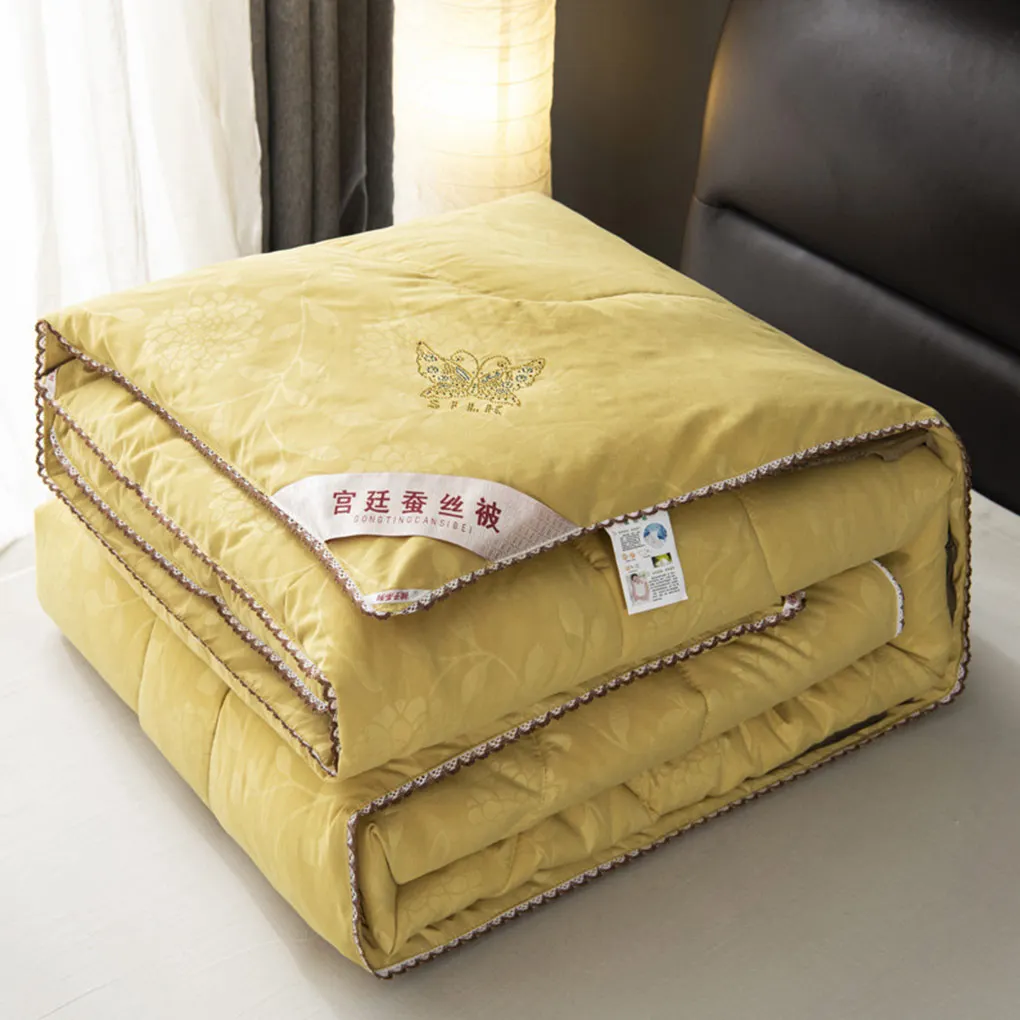 

Летнее хлопковое покрывало портативное однотонное Сменное многоразовое моющееся матовое постельное белье