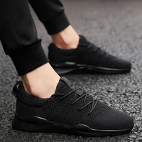 summer new style mens casual shoes 2020 fashion couple shoes breathable mesh light men sneakers flying weaving tenis masculino