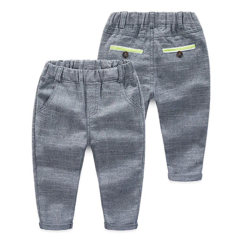 

Spring Autumn Europe 3 4 5 6 7 8 10 12 Years Teenage Student Elastic Child Trousers Baby Kids Boys School Style Long Pants
