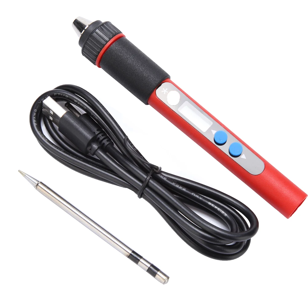 

Mini Portable USB Digital Display Electric Soldering Iron Welding Repair Tool 5V 10W mini