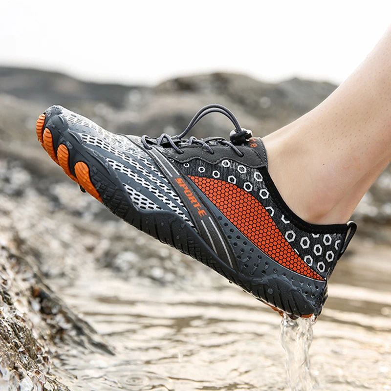 Wading Shoes Unisex Quick-Dry Aqua Shoes Women Beach Sports Swim Sandals Yoga Barefoot Diving Surfing Sneakers