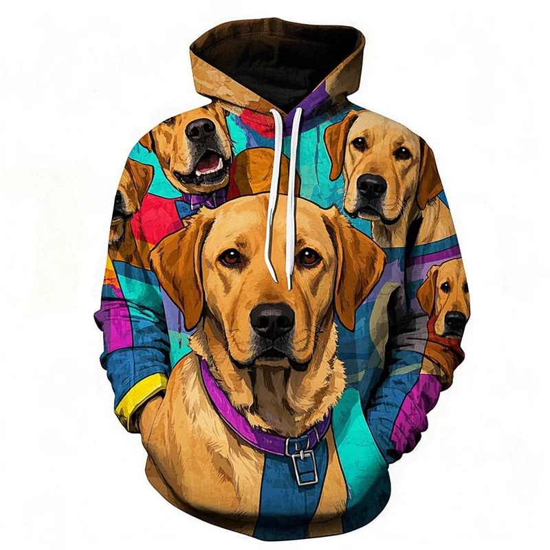 Толстовки с графическим рисунком Smart Labrador забавные толстовки 3D принтом для собак