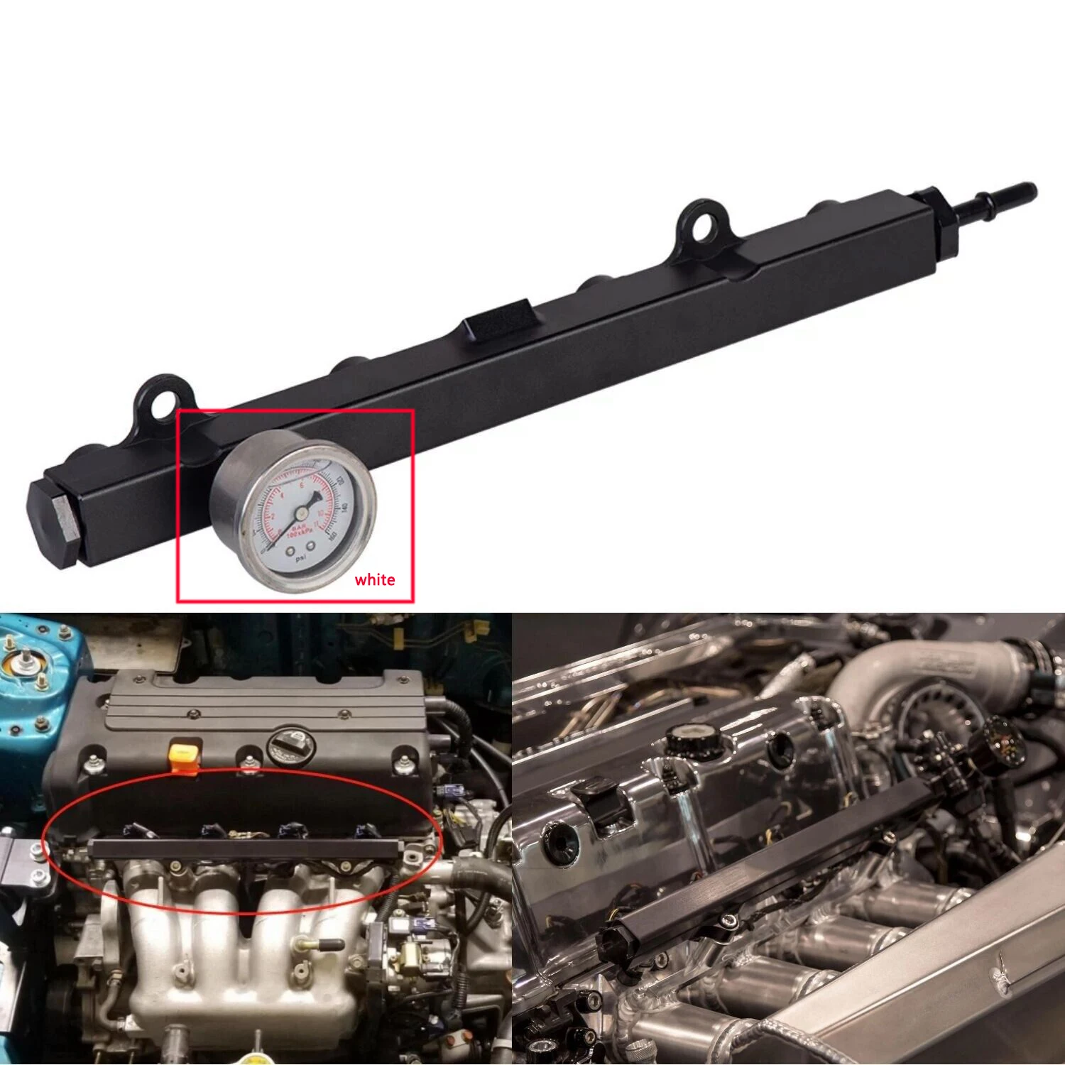 

Комплект топливной рейки для Honda Civic Acura RSX K20 K24 K