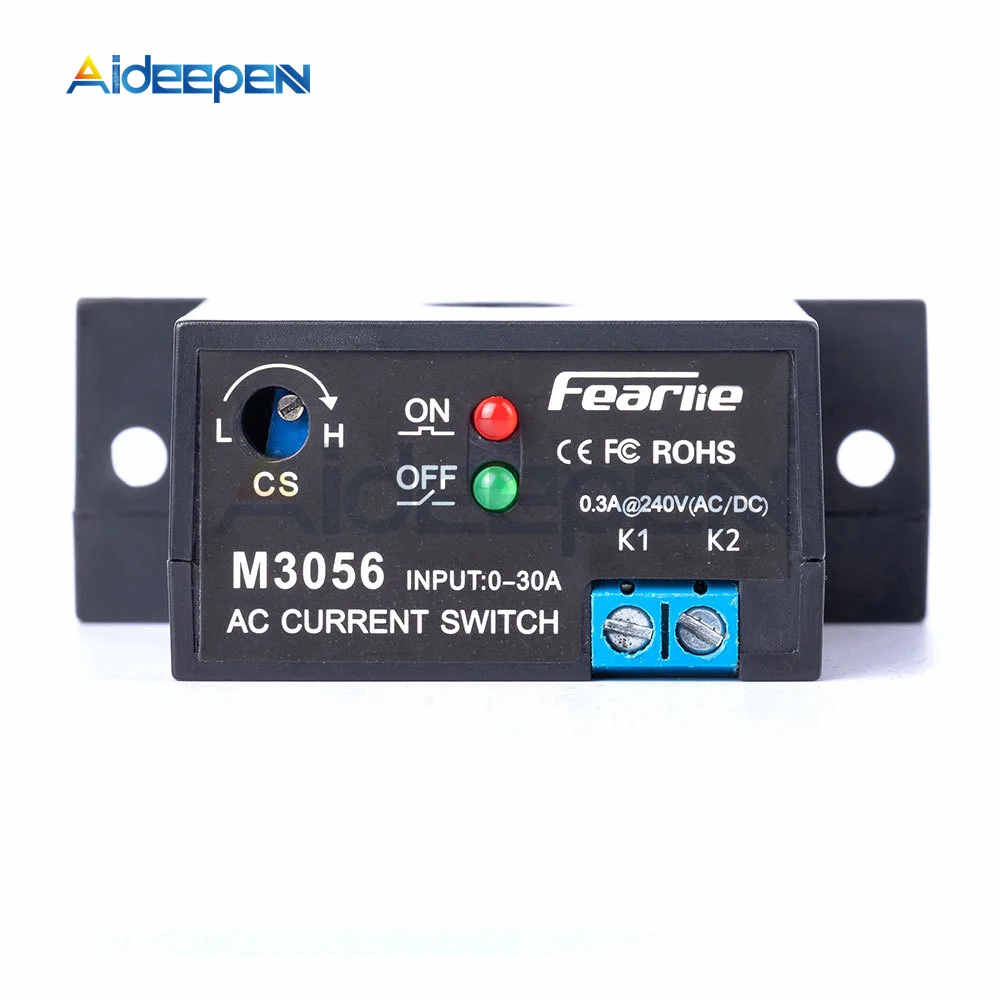 

M3050 M3056 0,3A 240 В AC/DC модуль сигнализации обнаружения тока переменного тока трансформатор управления датчиком тока переключатель датчик