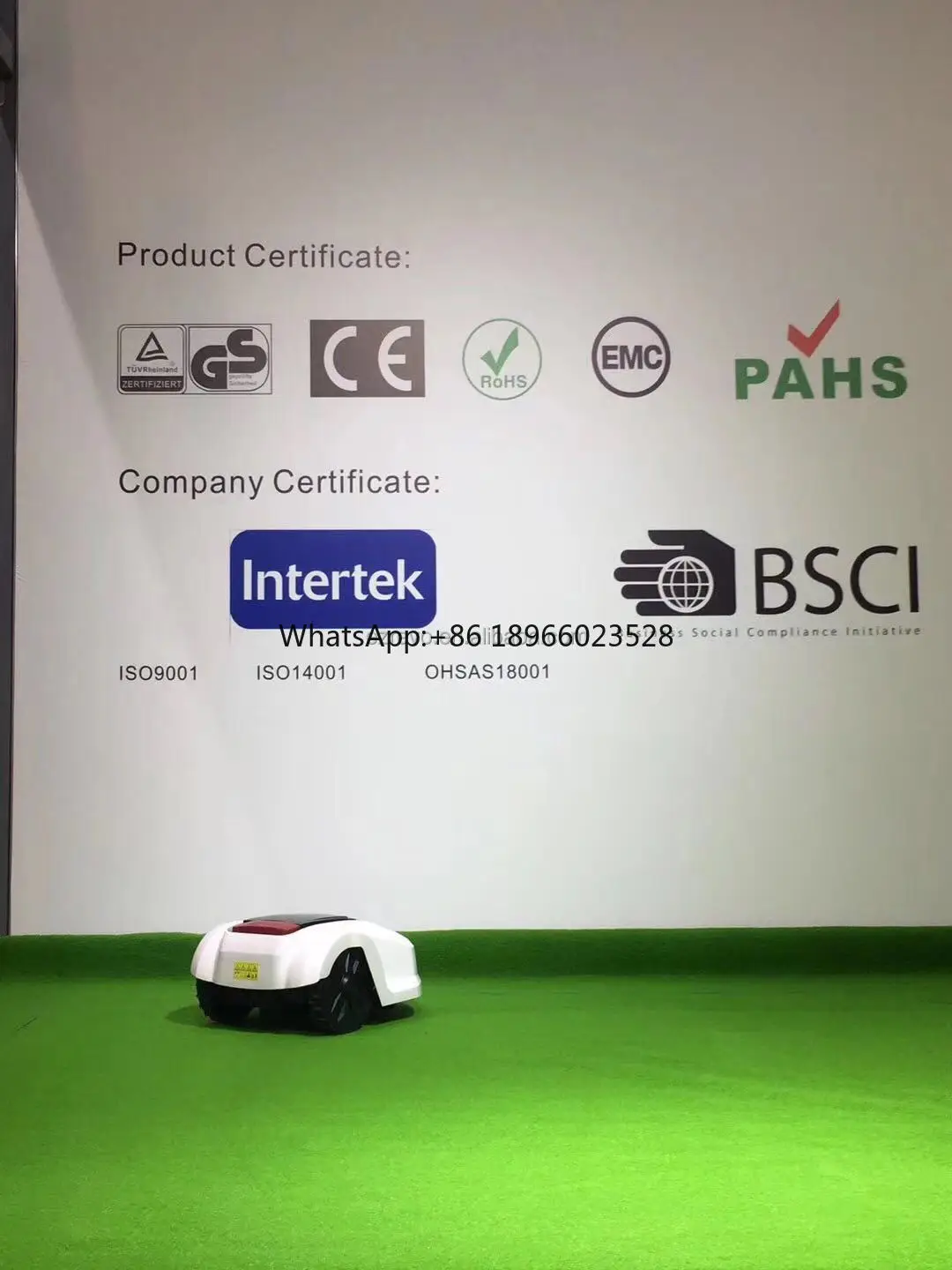 Роботизированная газонокосилка для травы Газонокосилка 4-оборотные лезвия