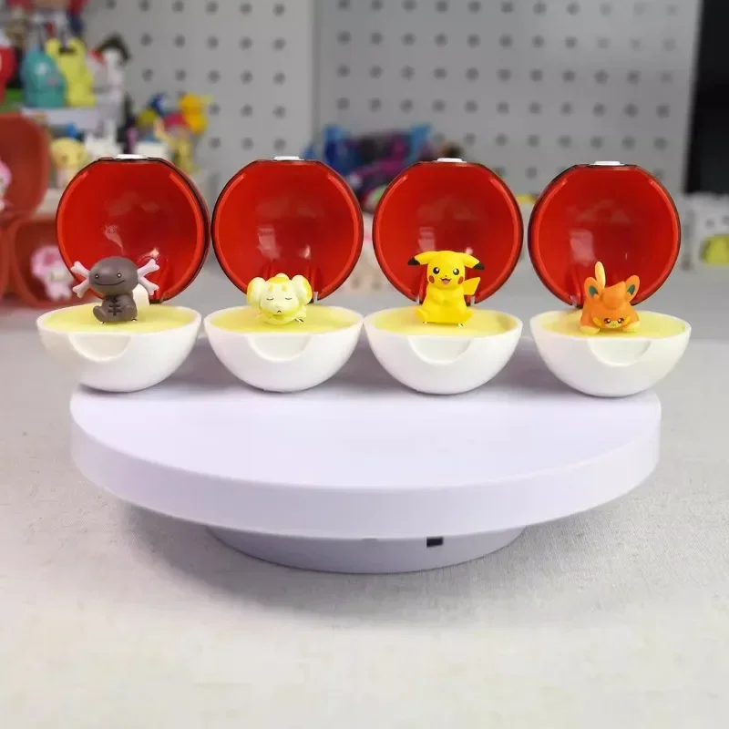 Bandai Аниме Покемон кольцо гасяпон фитеста вопер Пикачу подарки для детей или