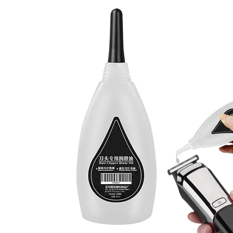 

80ml Lubricant Hair Trimmer Cutter Maintenance Lubricant Electric Clipper Shaver Repair Oil Prevent Rusting For Hair Clipper