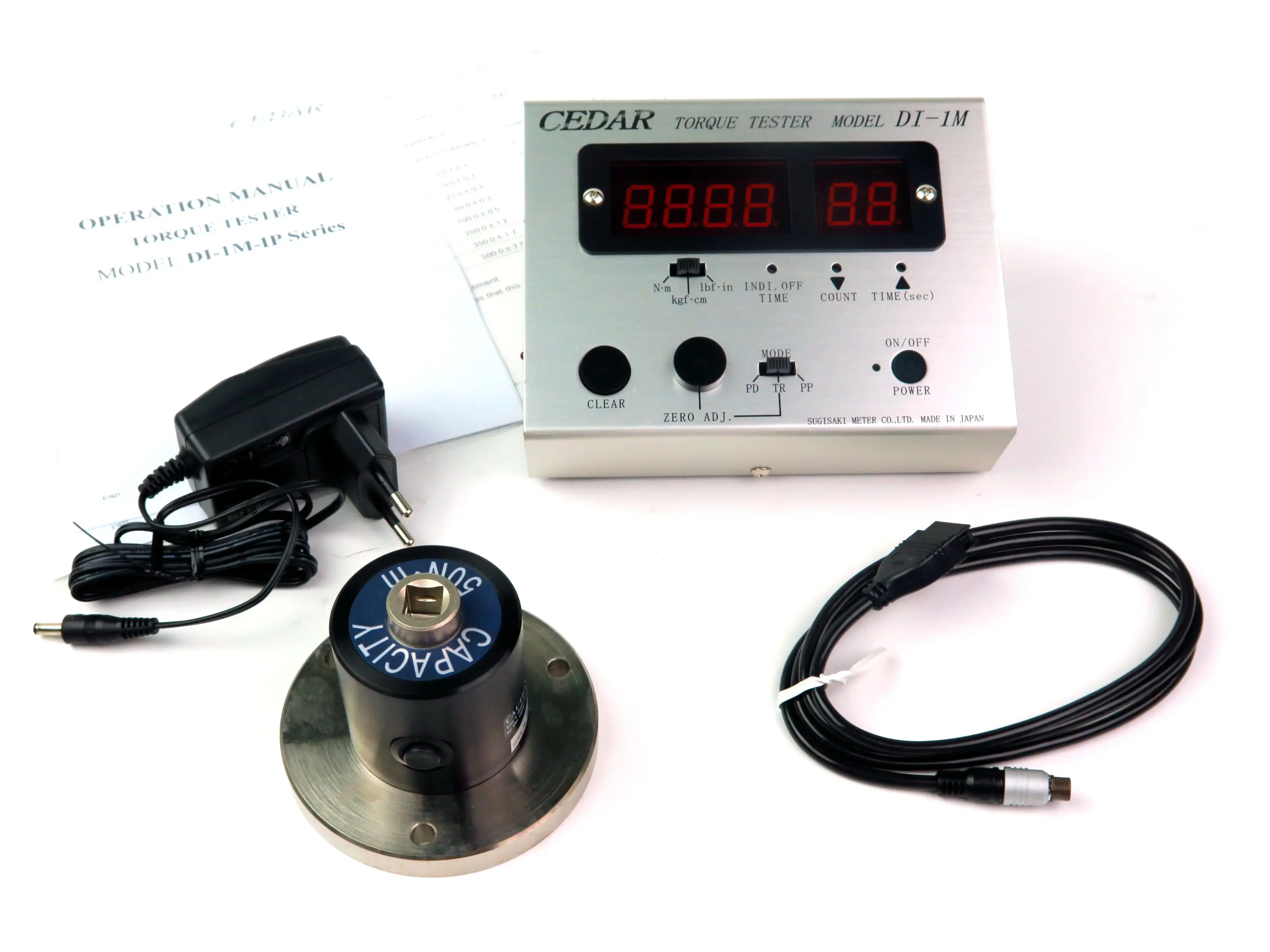 CEDAR DI-1M-IP50 DI-1M-IP200 Цифровой измеритель крутящего момента с дисплеем (art.: 3920dccfd3dad) - 3920dccfd3dad