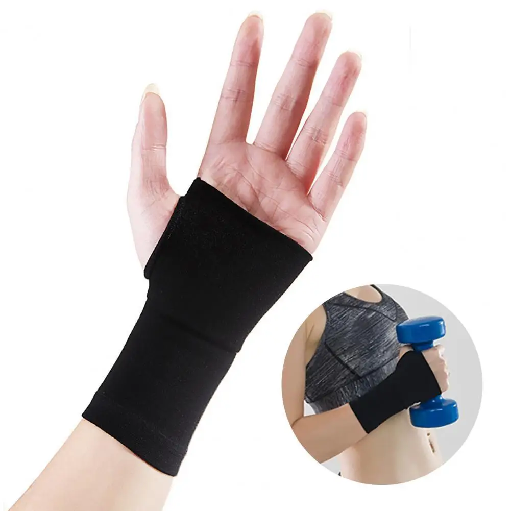 

1 Pair Wrist Brace Sweat Absorption Brace Support Carpal Tunnel Thumb Hand Wrist Brace