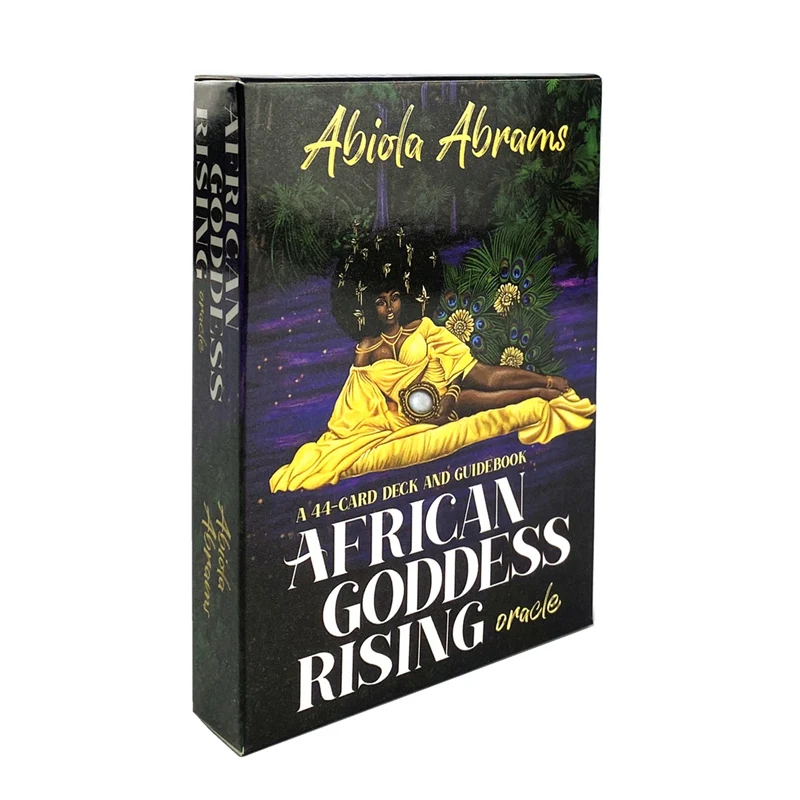 Настольная игра в карты с Африканской богиней восходящей и ростом |