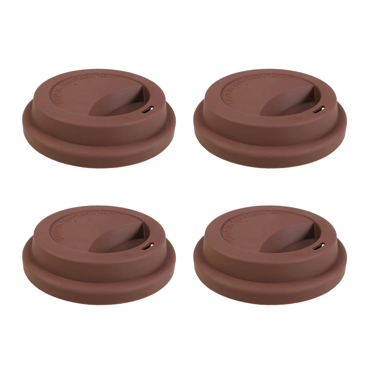 

4 Pcs Drink Cover Lid Disposable Coffee Cup Cup Lids Silicone Paper Cup Lid Cover Travel Cup Lids Replacement Cute Cup