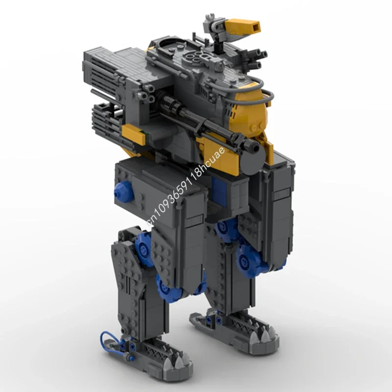 Фото Набор строительных блоков MOC Touro Brigador, 1052 детали, развивающая игрушка для детей, креативный подарок на Рождество №1