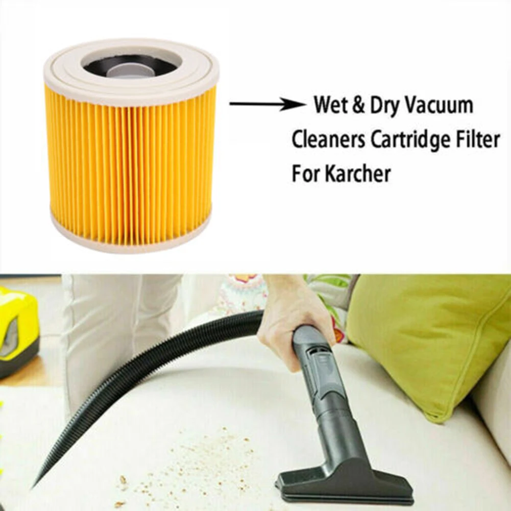 

1pc Cartridge Filter Replace Kit For Karcher WD WD2 WD3 Series A2504 A2654 Wet & Dry Vac Vacuum Cleaner Spare Part