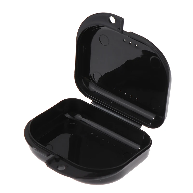 

Hot Sale Denture Storage Box Portable Mouth Guard Container Supplies Tray Braces Case Health Care Oral Hygiene Dental Appliance