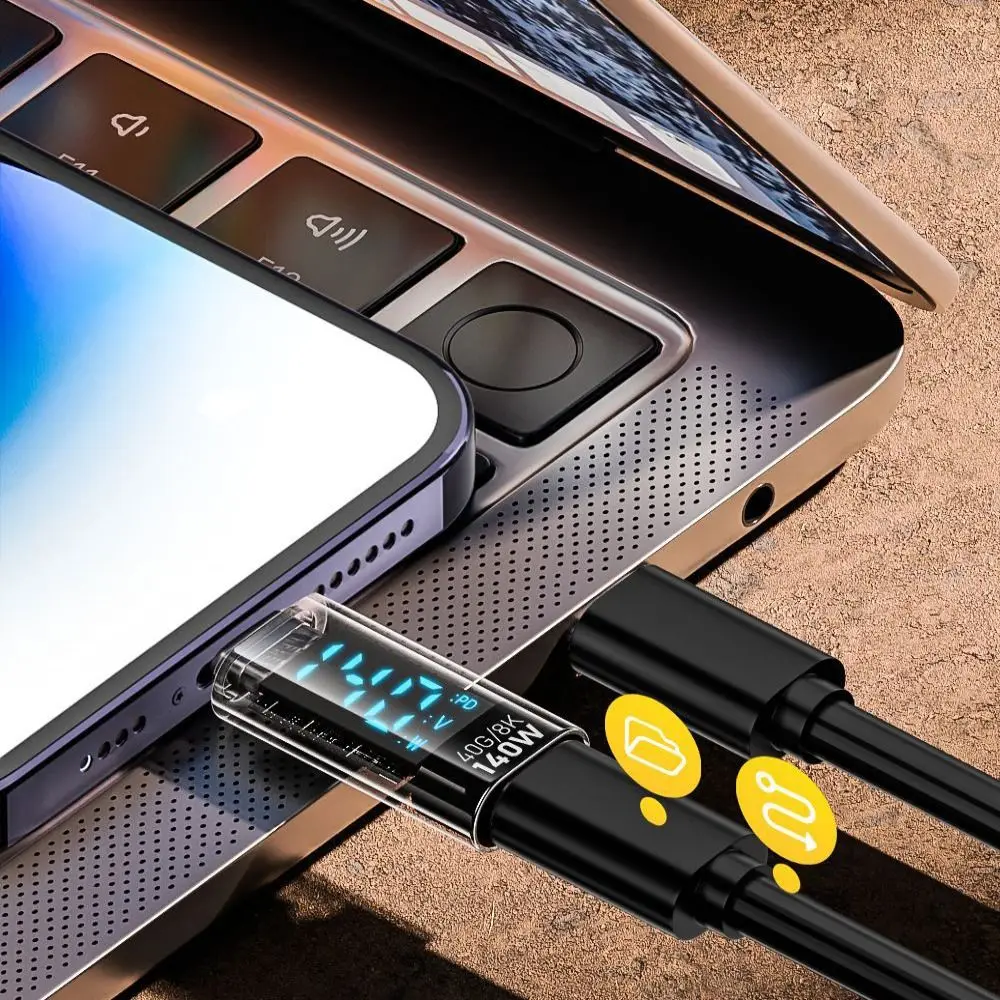 Адаптер USB Type-C для iOS 140 Вт 40 Гбит/с