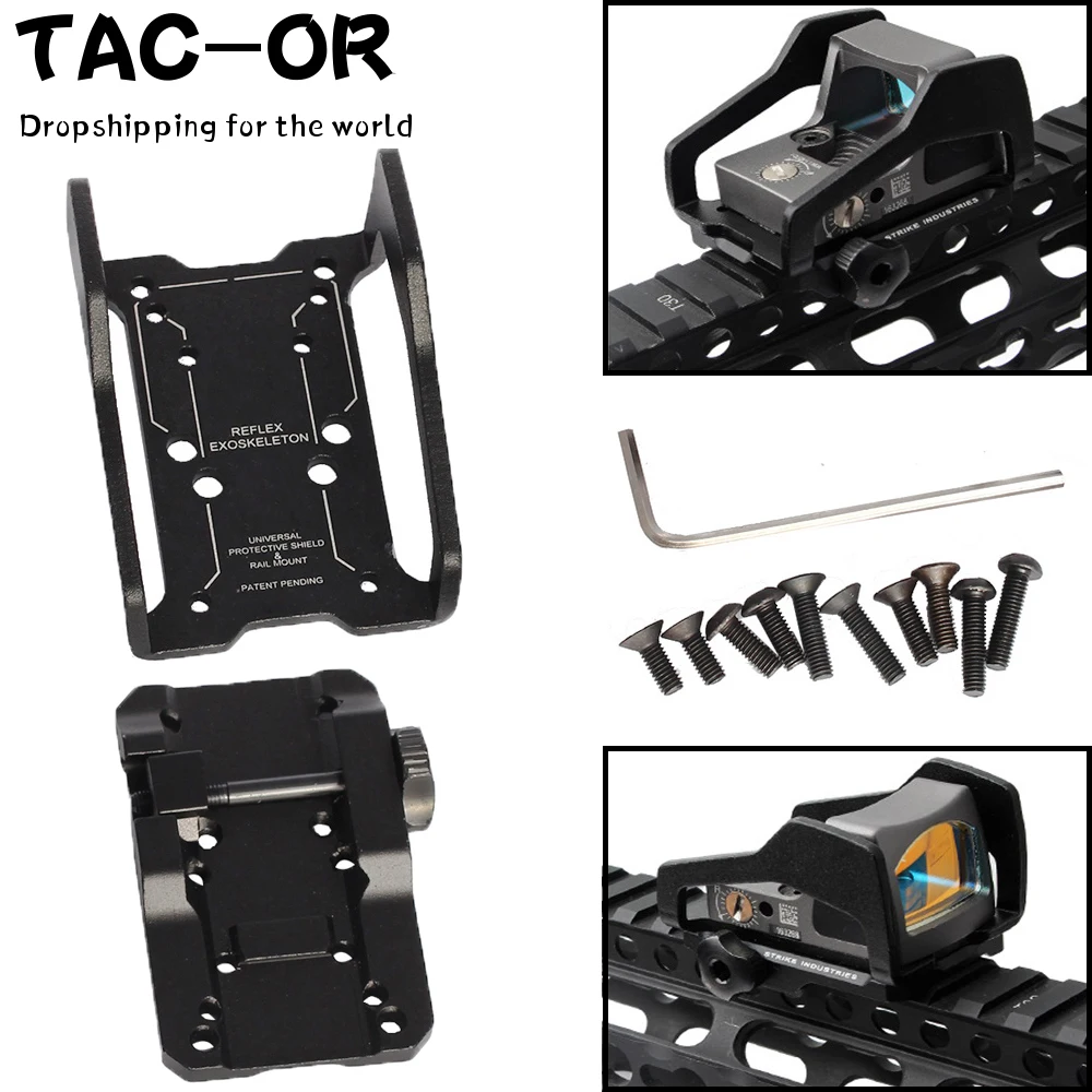 

Tactical Universal Red Dot Sight Mount Reflex Sight Base Adapter for Hunting