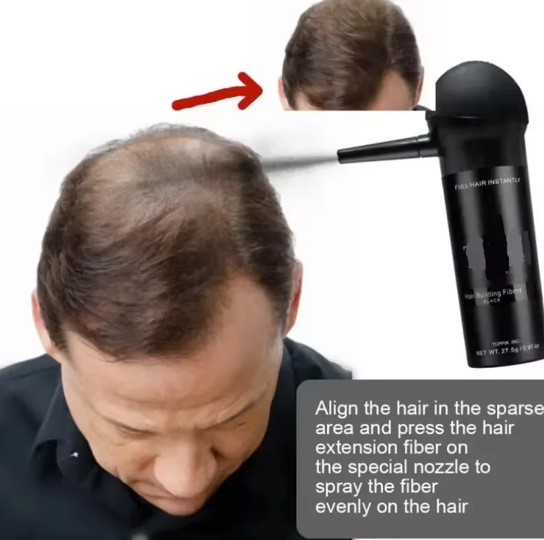 27 5 г Средство от выпадения волос Волокна Кератиновый спрей для утолщения