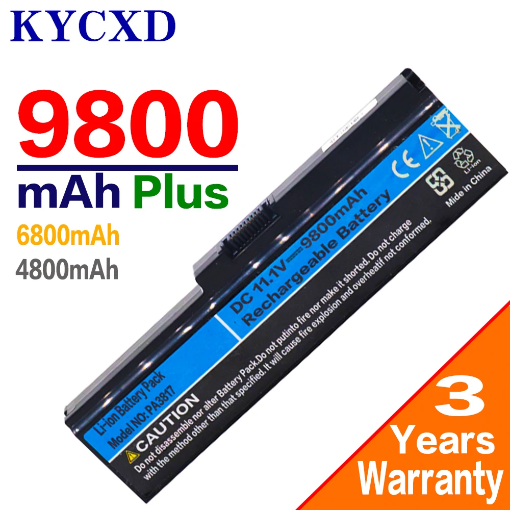 Аккумулятор для Toshiba Satellite A660 C640 C600 C650 C655 C660 L510 L630 L640 L650 L670 L770 PA3818U |