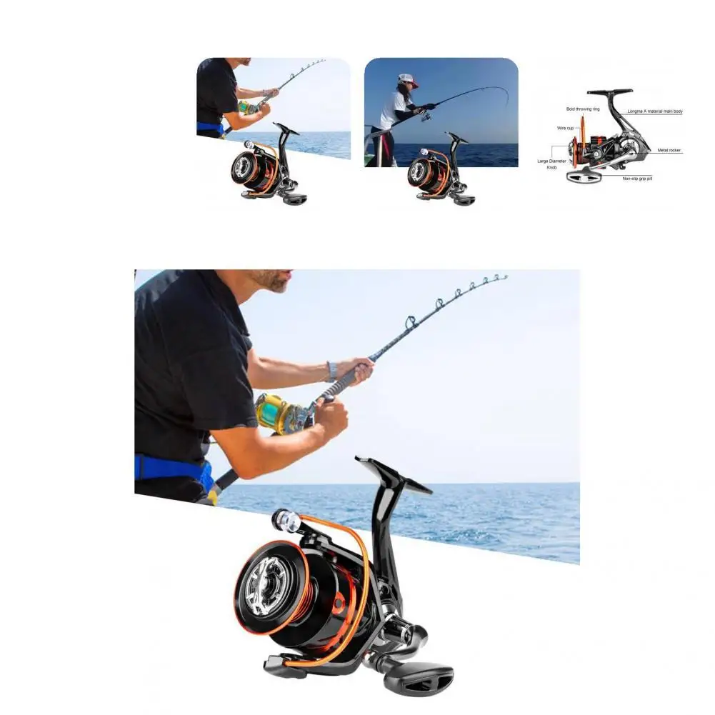 

Solid Fishing Accessory Metal Arm Rocker Fishing Reel for Fisherman