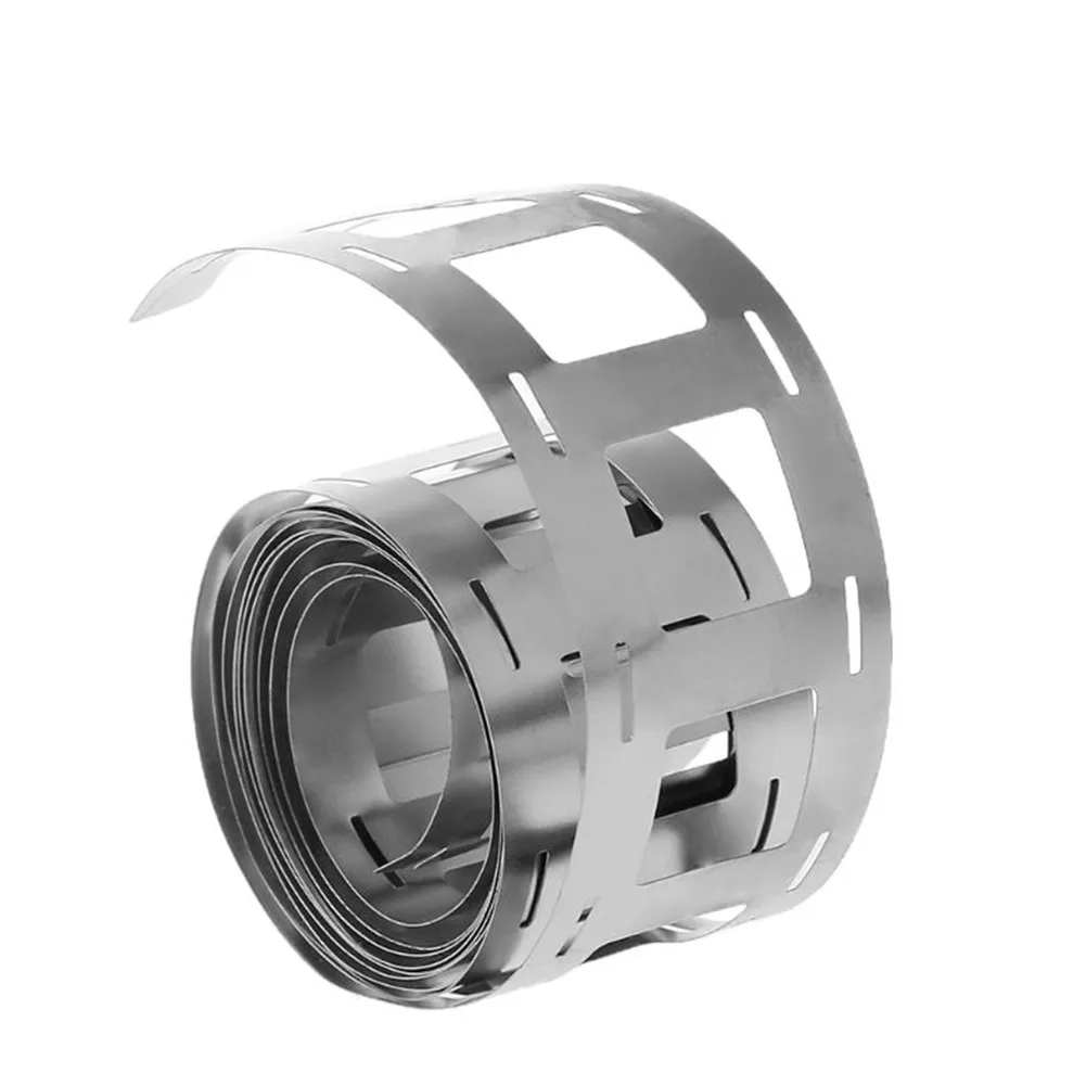 

5M 27mm Width Lithium Battery Connecting Piece Nickel-plated Steel Strip For 18650 Battery Storage Holder Welding Tools