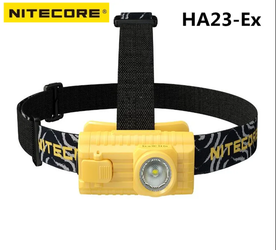

NITECORE HA23/HA23-Ex Headlight Explosion-proof Ultra Lightweight Headlamp illumination angle Led flashlight Torch
