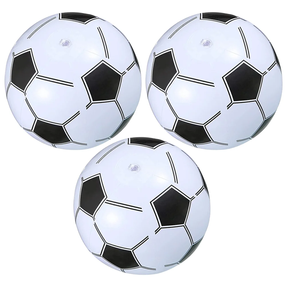 

Beach Soccer Match Training Pool Toys Inflatable Games Floating Balls Football Kids