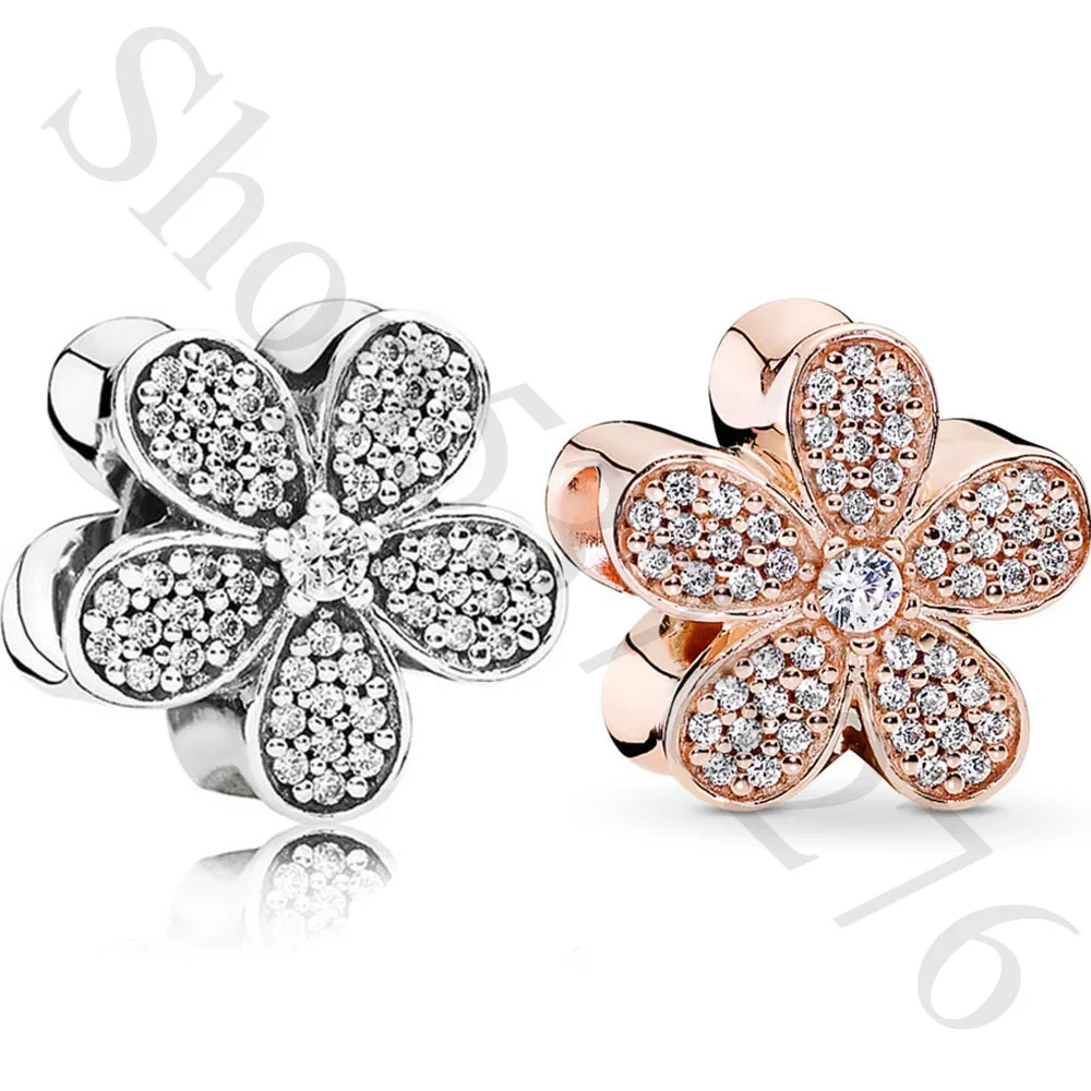 Подлинный ослепительный мерцающий Шарм-Маргаритка подходит для женского