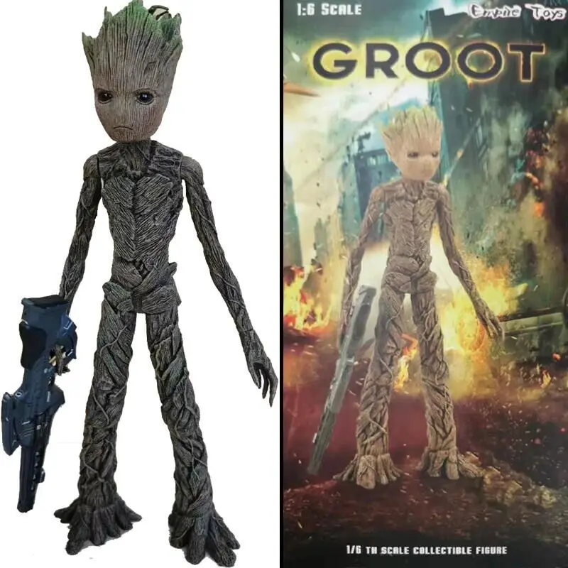 

Disney Marvel Avengers Marvel Guardians of The Galaxy Groot Tree Man Action Figure Empire Toys Collection Model Toy