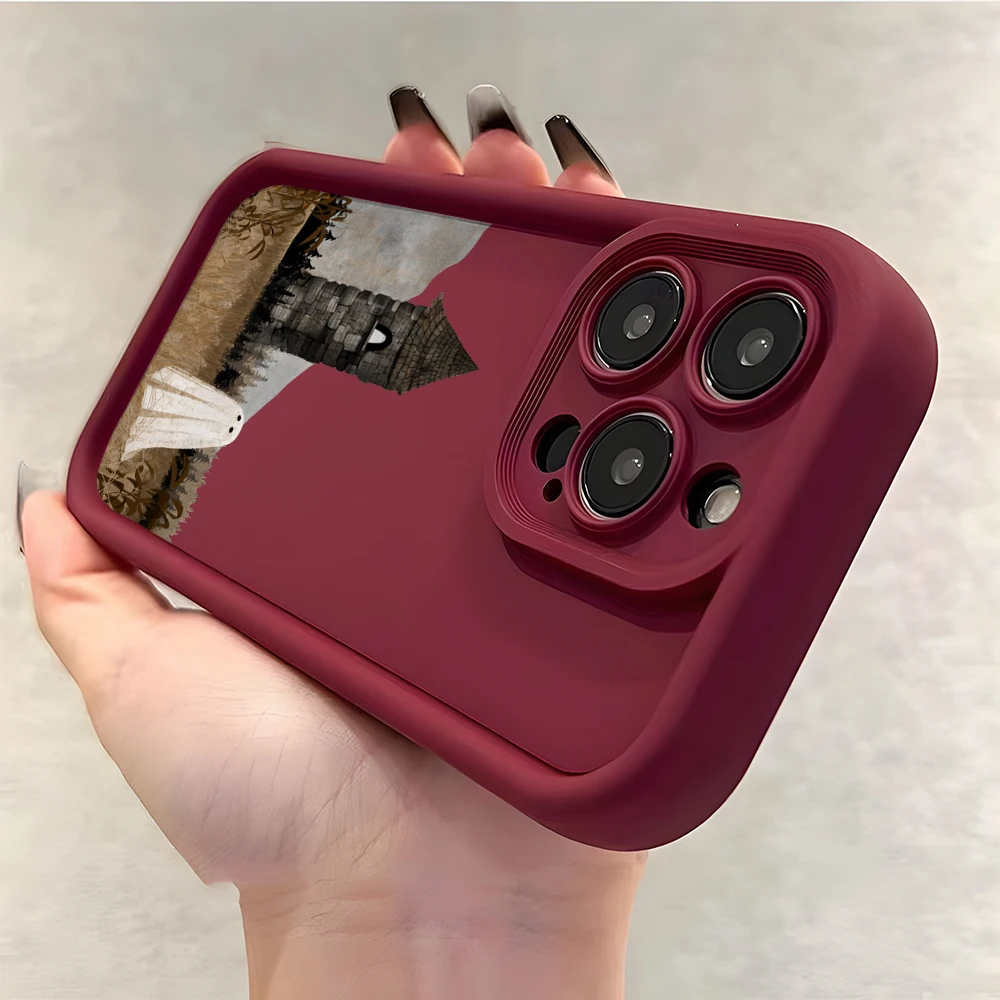 Милый чехол для телефона с призраком на Хэллоуин Xiaomi Mi 14 14T 13 12T 11 Lite Poco C61 X5 X4 M6 F5 F4 Pro