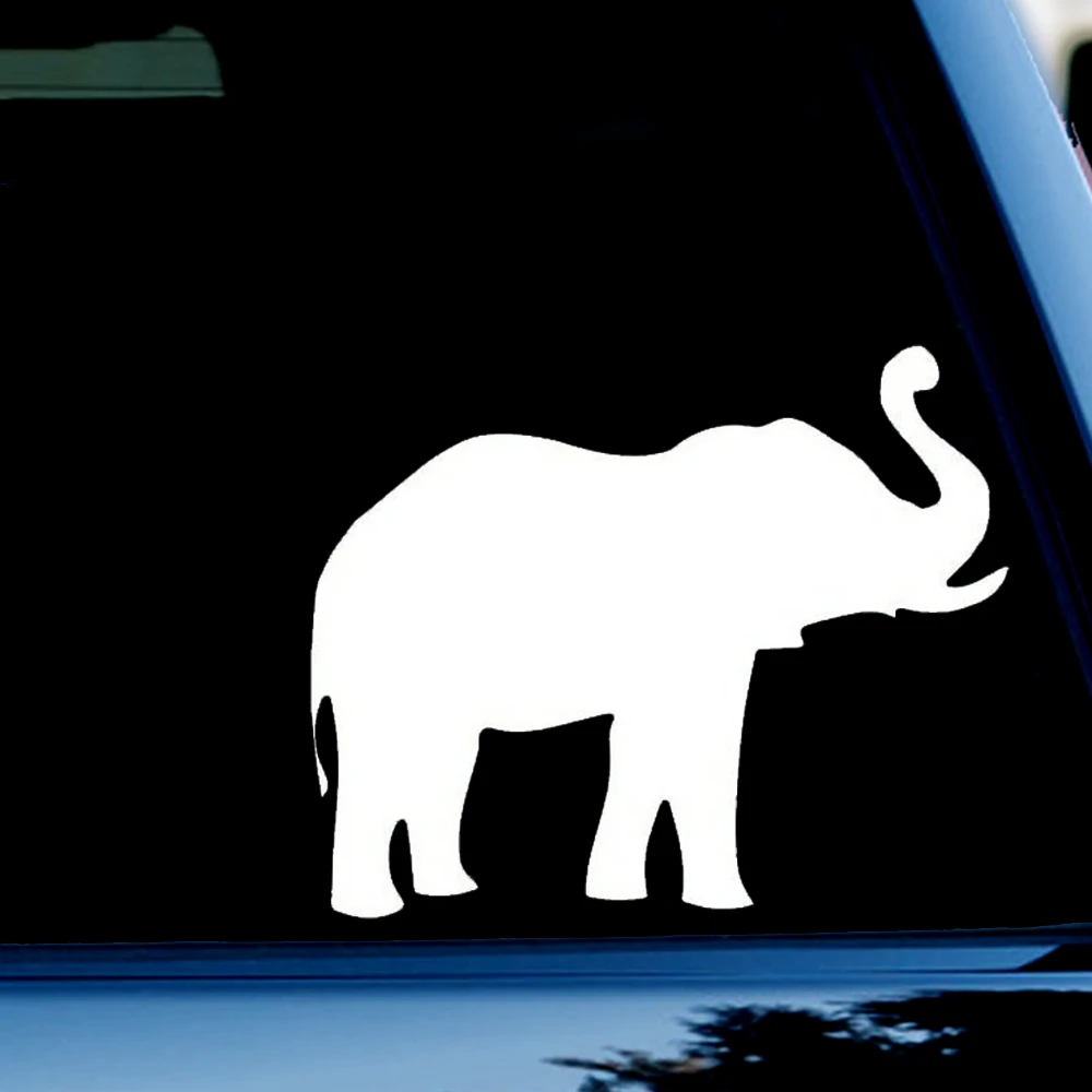 

6" Wide Elephant Funny Vinyl Decal Sticker Car Stickers Window
